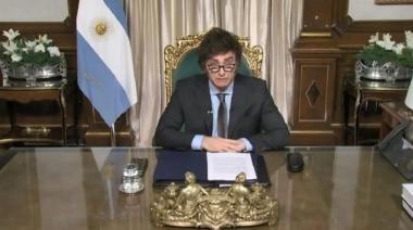 Milei anuncia el Presupuesto 2026 y hablará en cadena nacional este lunes