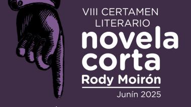 Convocan a escritores de todo el país a participar del 8° Certamen de Novela Corta “Rody Moirón”