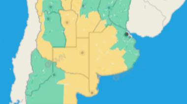 Alerta por ciclogénesis en el AMBA y lluvia en Junín viernes y sábado