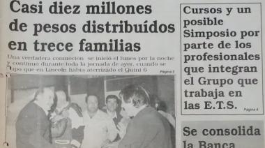 El día que 13 amigos de Lincoln ganaron diez millones de dólares