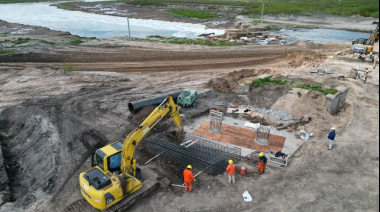 Axel Kicillof confirmó que continuará con el dragado del Río Salado desde Bragado a Junín