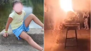 Catalina, la nena herida por la explosión en la feria de ciencias de Pergamino, fue operada nuevamente y sigue muy grave