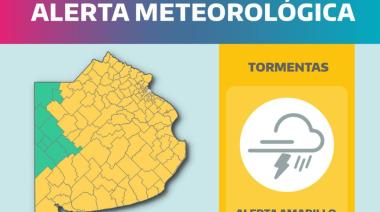 Alerta meteorológica para Junín y toda la región