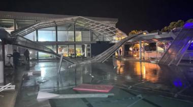 Violento temporal en el centro bonaerense: lluvias, rayos y techos volados