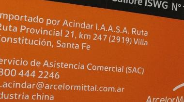Mientras paraliza la producción en Argentina y suspende a su personal, Acindar comenzó a importar acero desde China