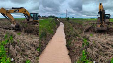 Chacabuco apura trabajos de obras hidráulicas