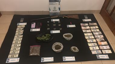 Desbarataron un kiosco de estupefacientes atendido por madre e hijo