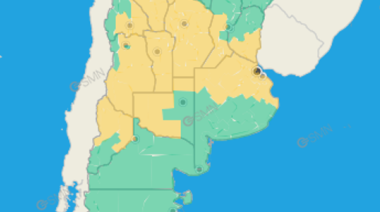 Alerta meteorológico por tormentas para Junín y otras localidades del norte de la Provincia