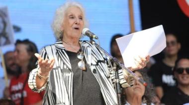 Estela de Carlotto criticó la designación del teniente general Carlos Presti