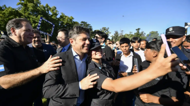 Kicillof encabezó el acto de egreso de 2.265 oficiales de la Policía bonaerense