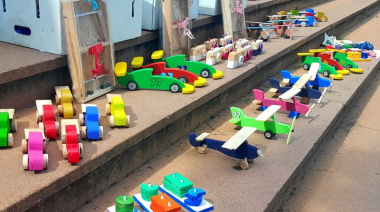 En dos establecimientos penitenciarios de Junín confeccionaron más de 300 juguetes para una red de merenderos