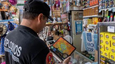 Junín: Inspeccionan comercios de venta de pirotecnia