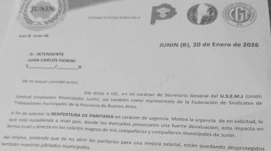 U.S.E.M. solicitó al interino Fiorini la reapertura urgente de paritarias