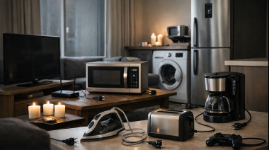 Qué electrodomésticos hay que desconectar cuando hay cortes de luz para no quemarlos