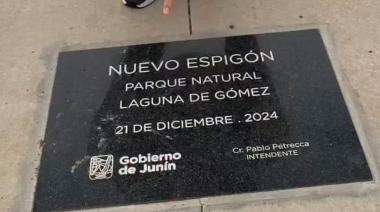 Juancito “metió la placa”