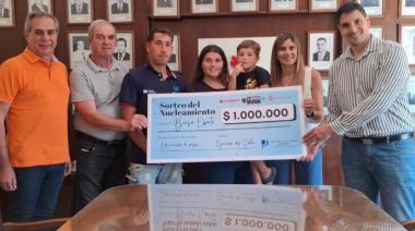 El Nucleamiento Empresarial del Noroeste Bonaerense entregó el premio final del Sorteo Millonario