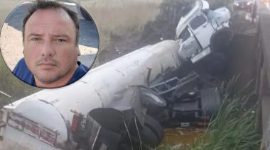 Murió un camionero de Junín tras volcar en ruta 32