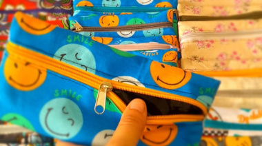 Presos de la UP16 de Junín elaboraron 70 eco cartucheras para una escuela hogar de General Viamonte