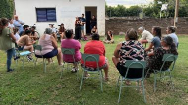 Ante pedidos y reclamos, Clara Bozzano se reunió con los vecinos de Agustín Roca