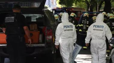 Estalló un paquete con explosivos en la Escuela Superior de Gendarmería: cuatro heridos
