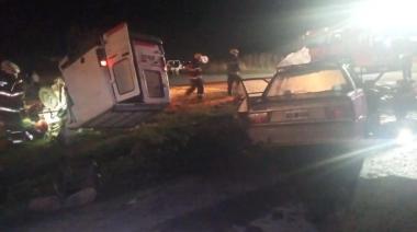 Accidente en la Ruta 205: Choque entre Lobos y Roque Pérez dejó diez heridos, entre ellos dos menores