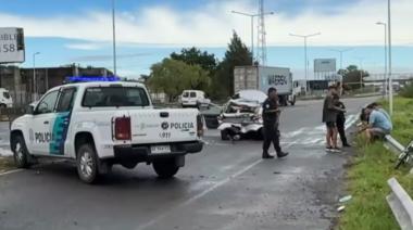 El finde largo arrancó con un choque y un fallecido en Ruta 9