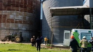 Tragedia en Pergamino: Murió un trabajador rural tras caer dentro de un silo de cereal en Mariano Benítez