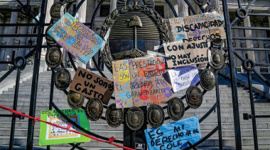 Tras tres días de cese de tareas y represión, sigue la falta de respuesta en discapacidad