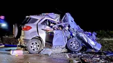 Fatal choque frontal entre dos camionetas: Tres muertos y tres heridos