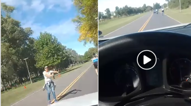 Laguneros y ciclistas complicados por la imprevisión en el camino al balneario