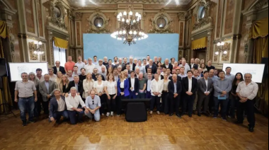 La foto que el intendente interino Fiorini esquivó ¡qué gran cuñado!