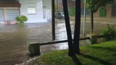 Olavarría, una de las ciudades más afectadas en la provincia por el temporal