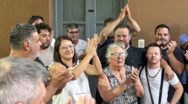 Laguzzi: "El triunfo contundente refleja el compromiso de la militancia"