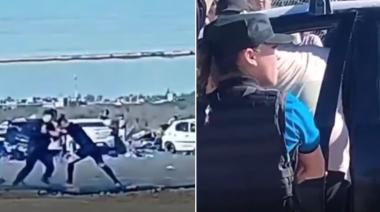 Un árbitro dirigía un partido con tobillera electrónica y quiso escapar cuando vio a la policía