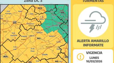 Alerta meteorológica para Junín y la región