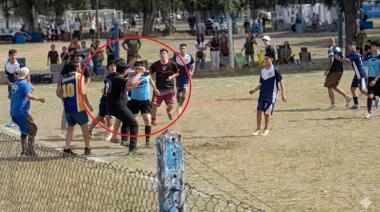 Brutal agresión en el fútbol infantil de la liga rosarina
