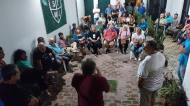 Reunión de integrantes de la lista 6, previo a los comicios internos del domingo