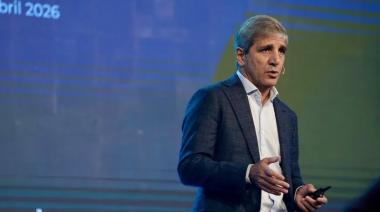 Luis Caputo pronosticó que la inflación vuelve a bajar en abril
