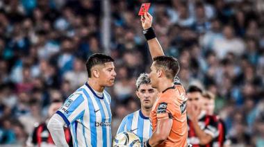 A Marcos Rojo le dieron cuatro fechas de suspensión y Racing le quiere rescindir el contrato