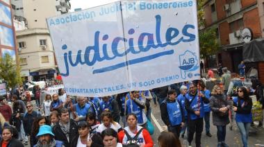 Jornada provincial de protestas de trabajadores judiciales