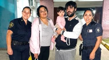 General Pinto: Dos mujeres policías salvaron la vida de una beba de ocho meses