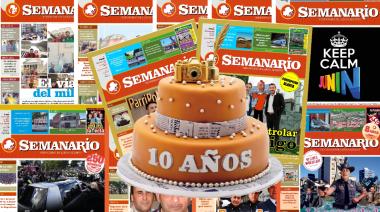 Diez años de periodismo independiente: Semanario de largo aliento