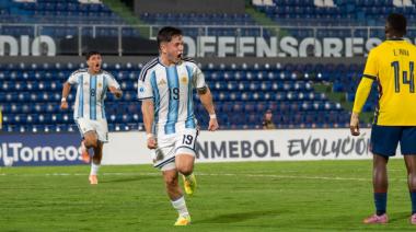 Argentina le ganó a Ecuador y se clasificó a la final