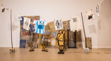 Quedó inaugurada la muestra “Un boleto a casa”