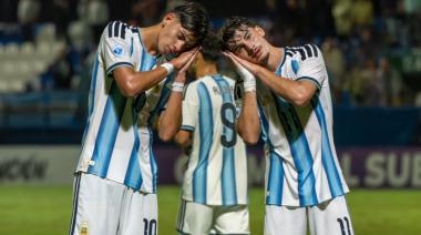 Argentina le ganó a Venezuela y lidera su zona junto a Brasil en el Sudamericano Sub 17
