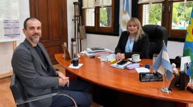 Revilla recibió a Petrecca en Arenales en medio de la preocupación por las finanzas de los municipios