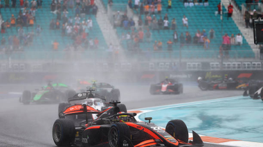 Una carrera complicada dejó a Varrone 13 en Miami