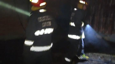 El incendio que frenó un proyecto educativo en Barrio La Celeste