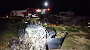 Tragedia en la Ruta 5: un hombre murió tras un choque frontal con un camión