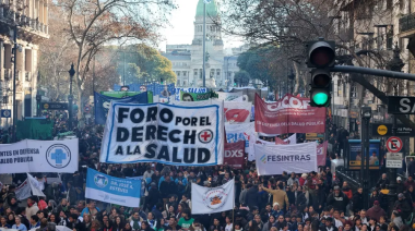 Profesionales de la salud avanzan con un paro y una Marcha Federal